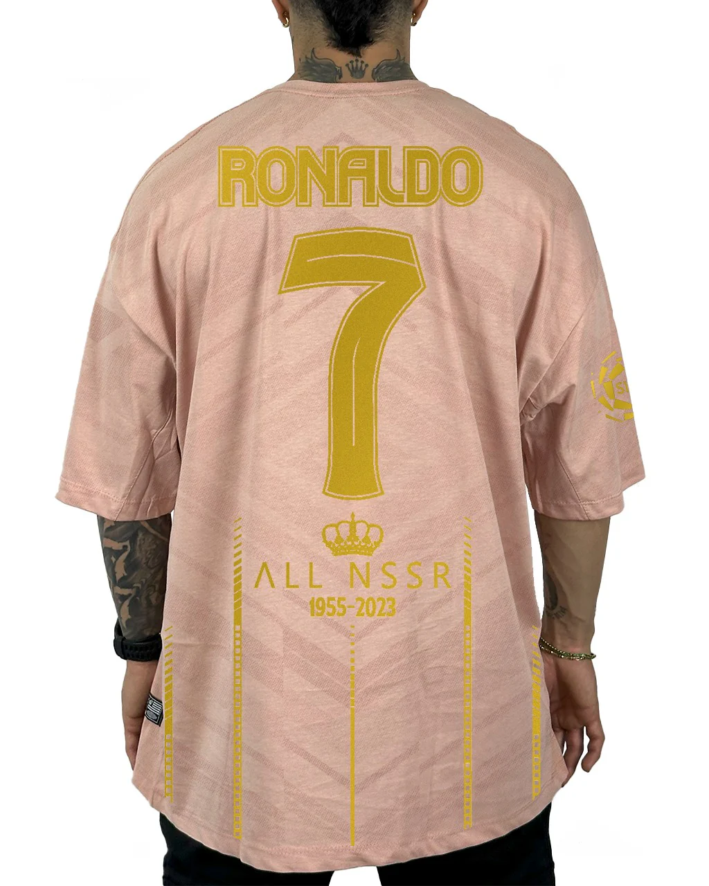 Oversize Beige Al-Nassr Ronaldo - Image 2
