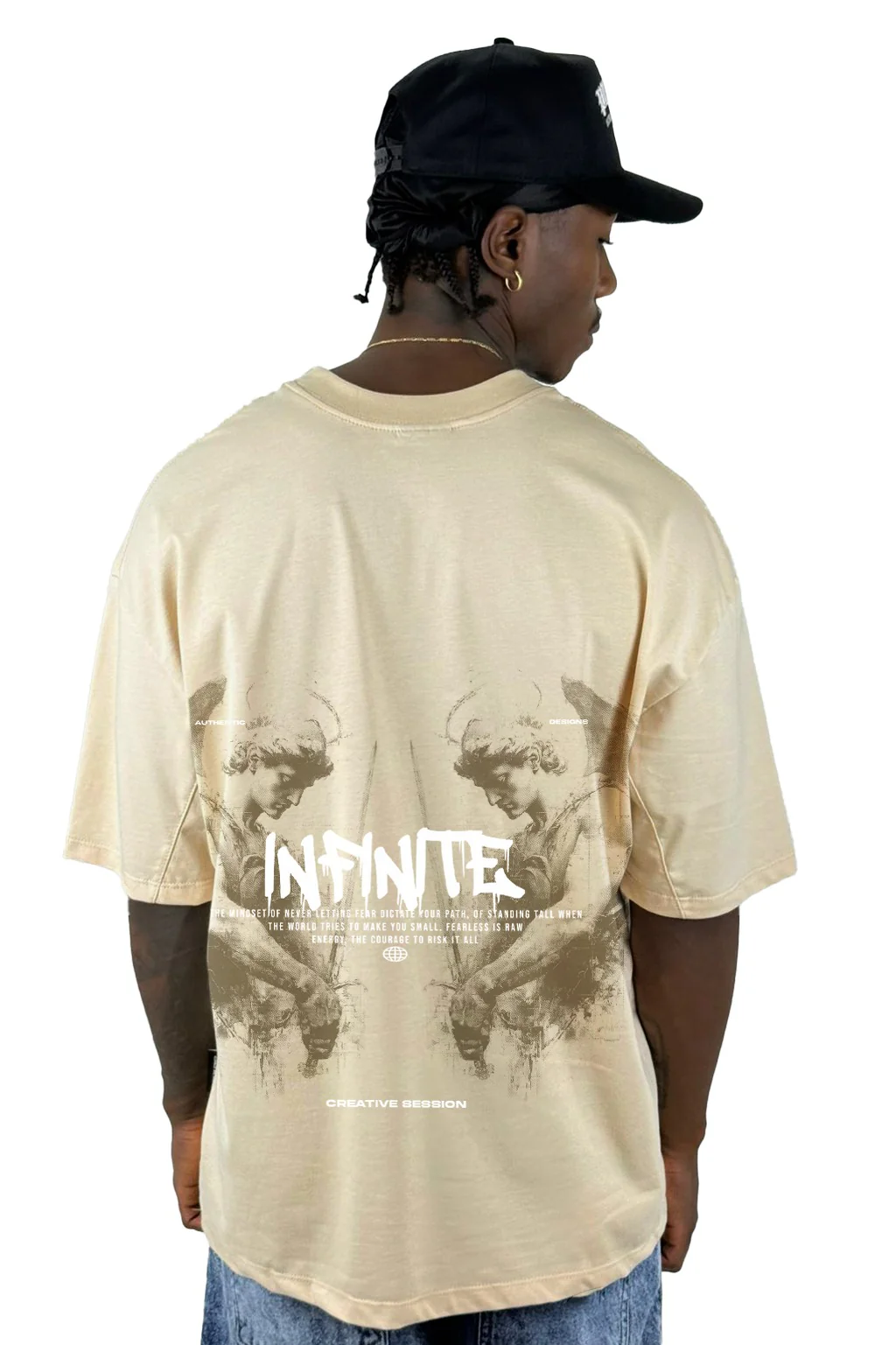 Oversize Beige Infinite Alto Gramaje - Image 2