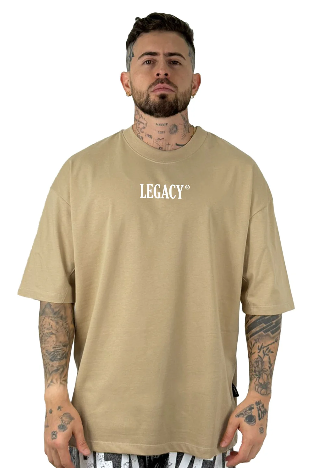Oversize Beige Legacy Alto Gramaje - Image 2