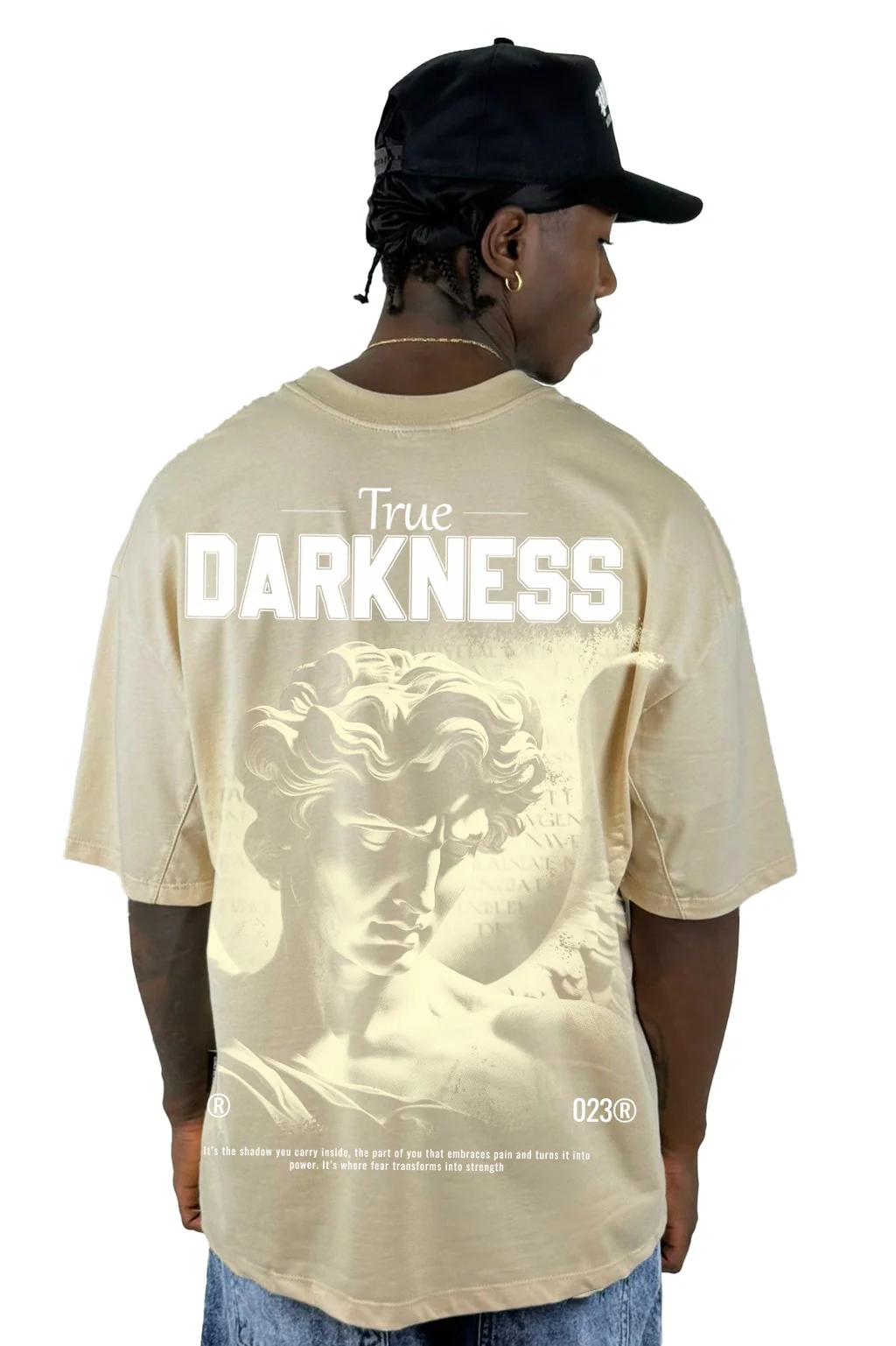 Oversize Beige True Darkness Alto Gramaje
