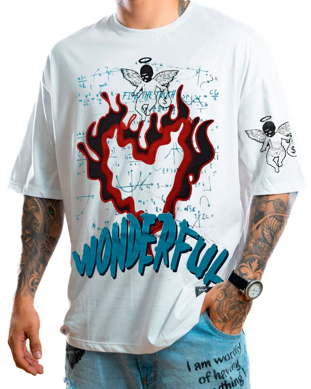 Oversize blanca angel wonderful