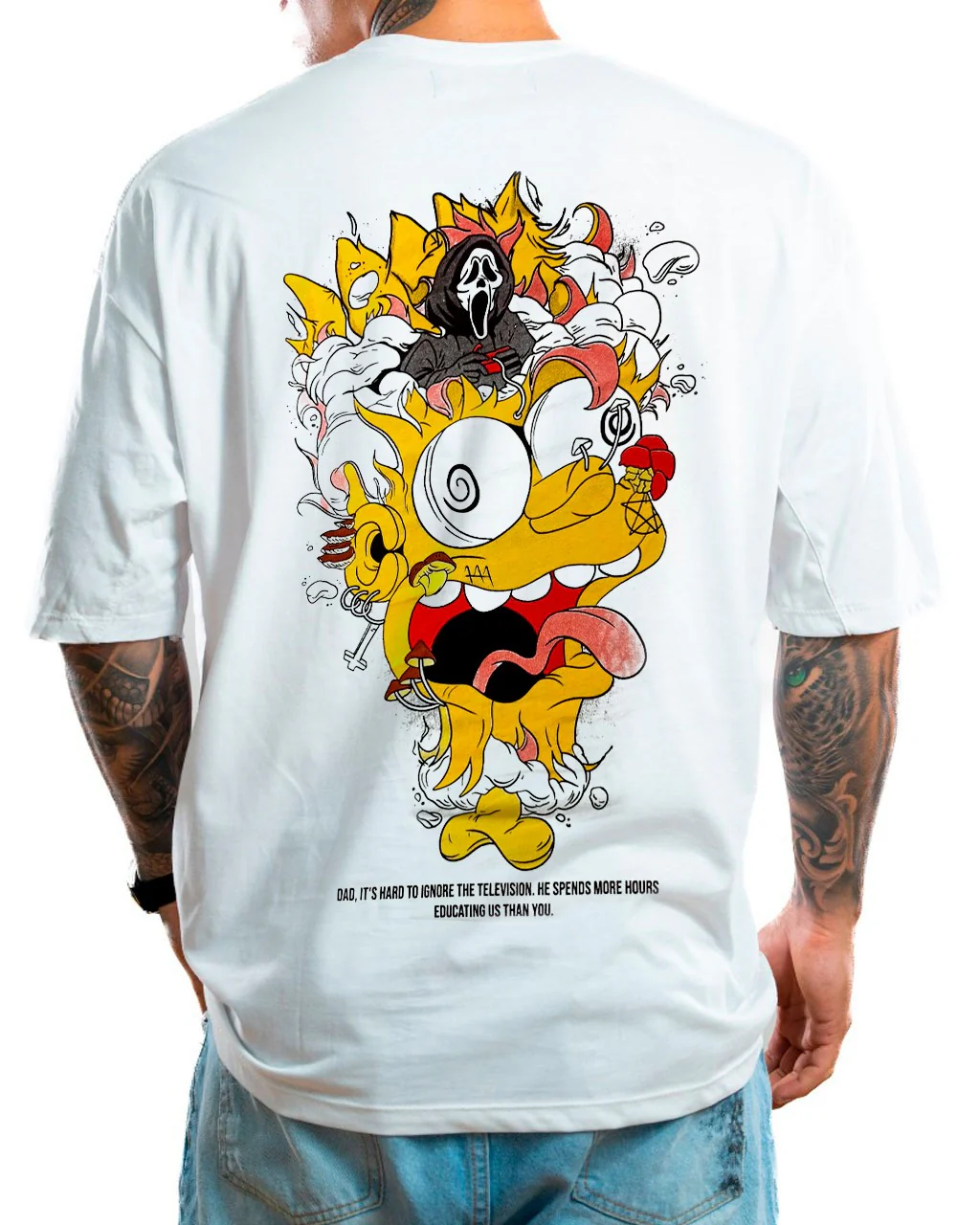 Oversize blanca bart scary
