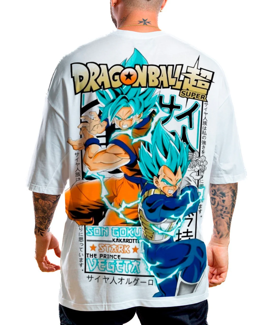 Oversize blanca DBZ super