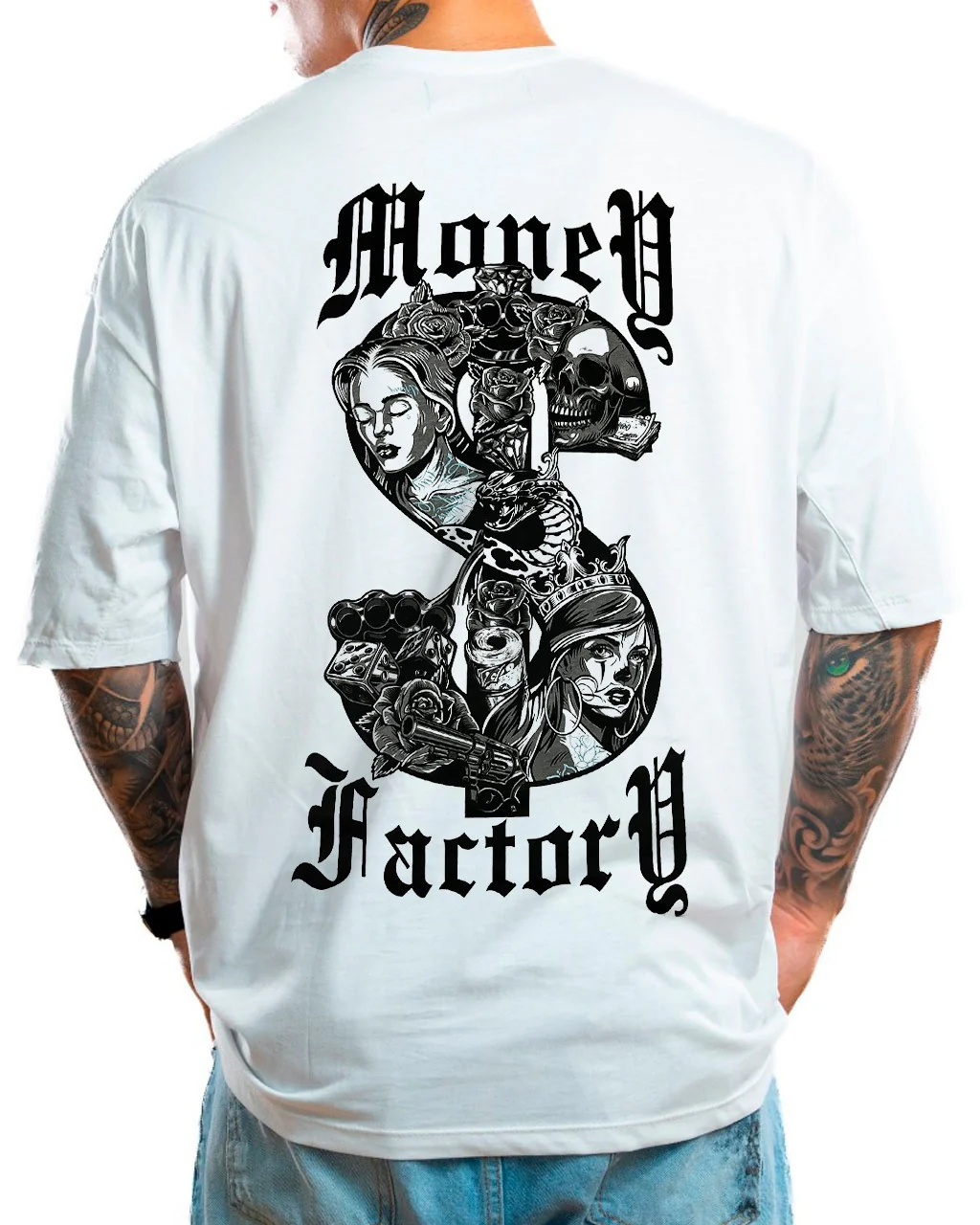 Oversize blanca money stark