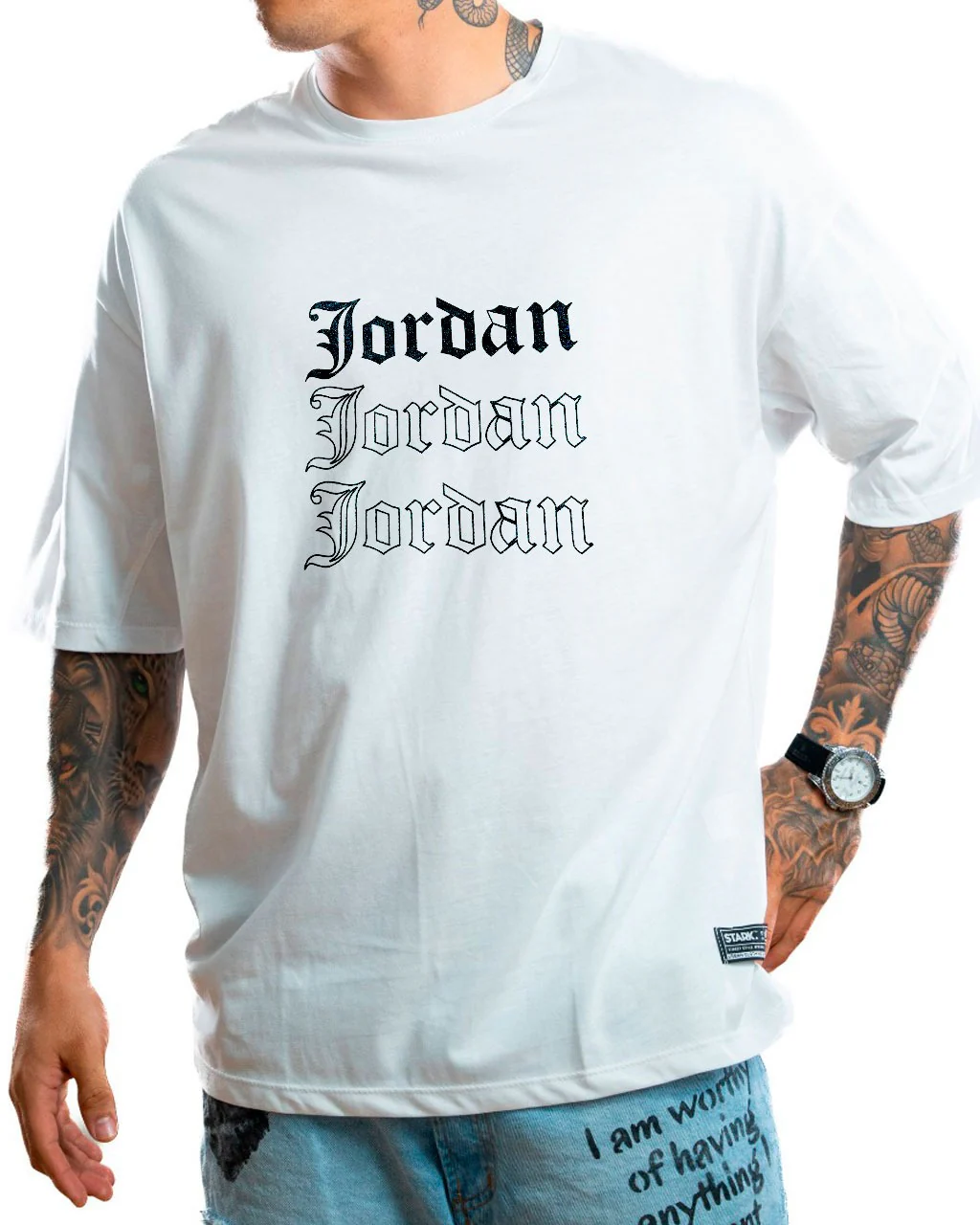 Oversize blanca jordan - Image 2