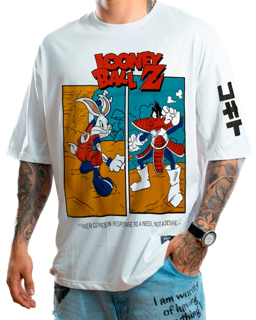 Oversize blanca looney ball z