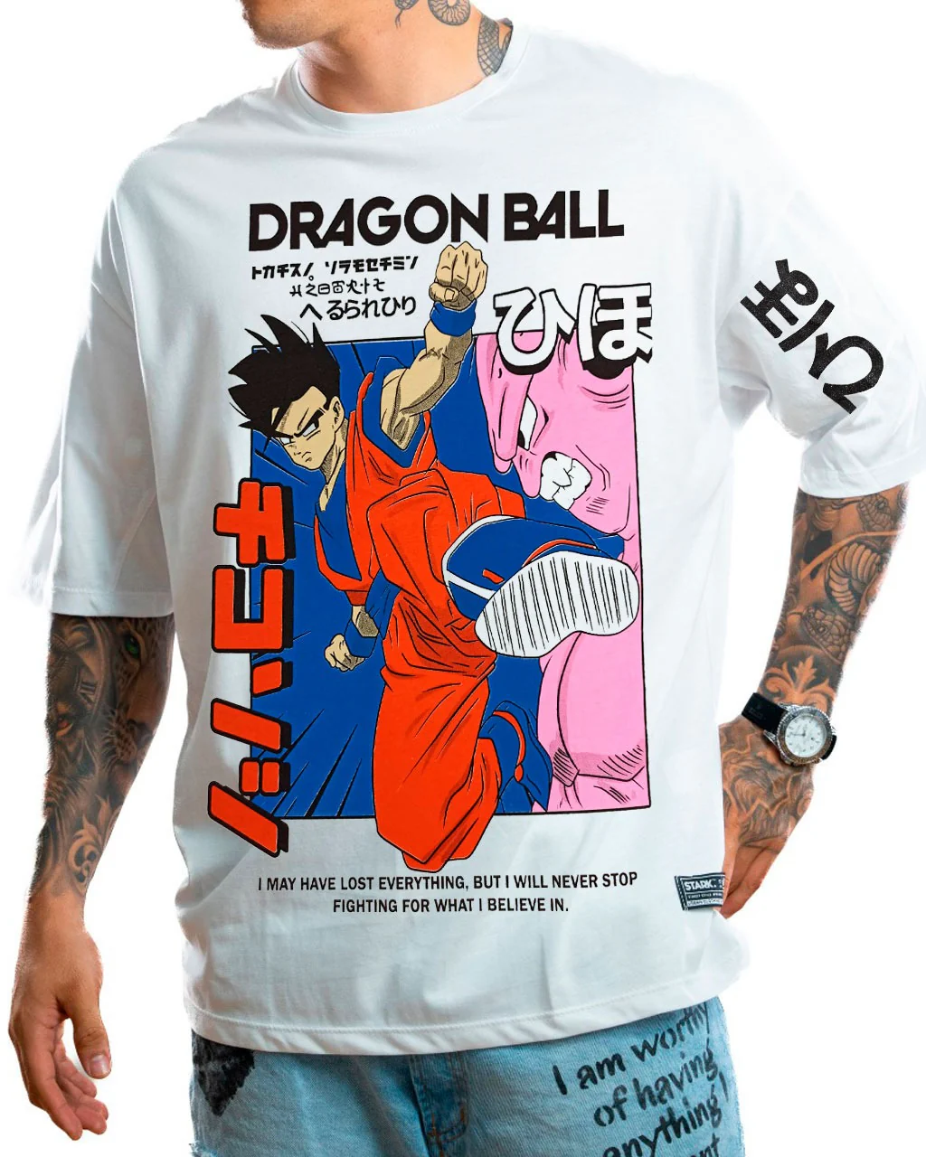Oversize blanca majin buu