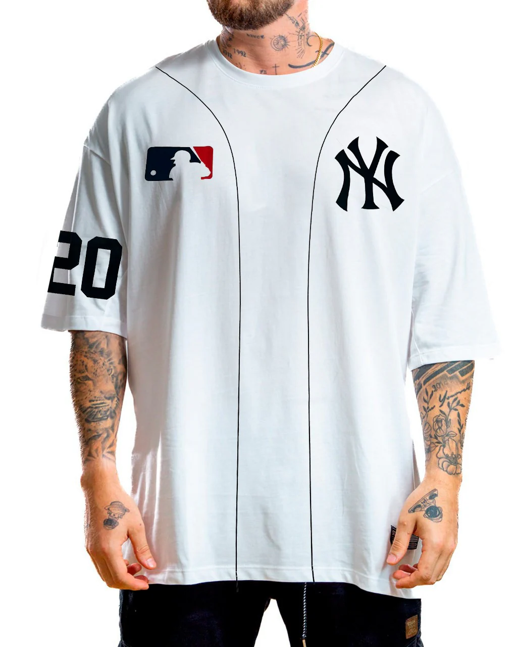Oversize blanca NY