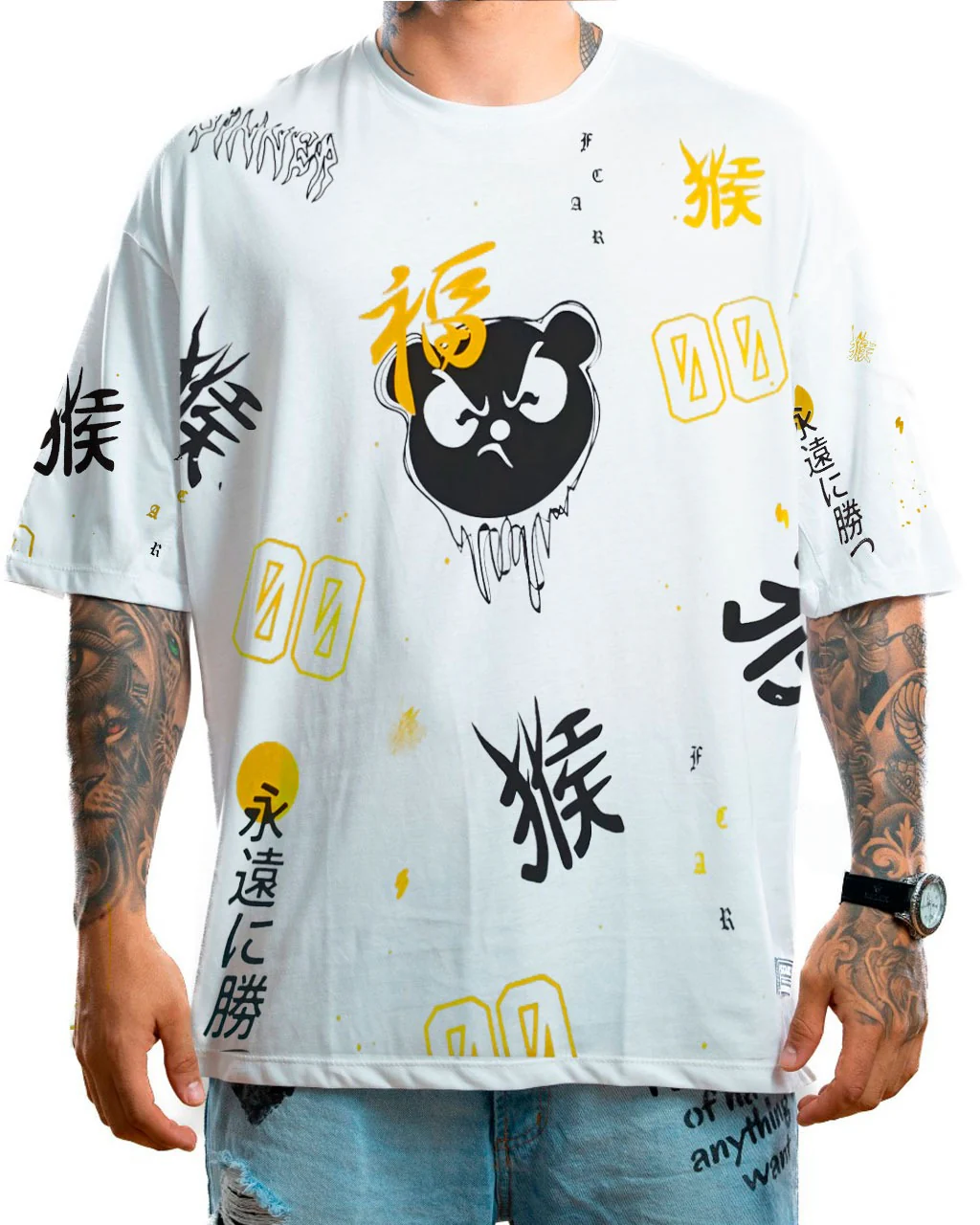 Oversize blanca panda