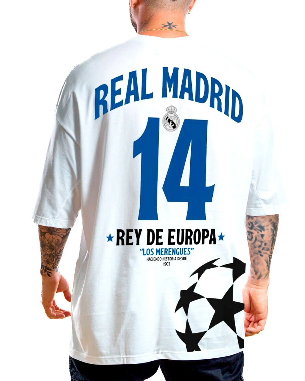 Oversize blanca Real Madrid - Image 2