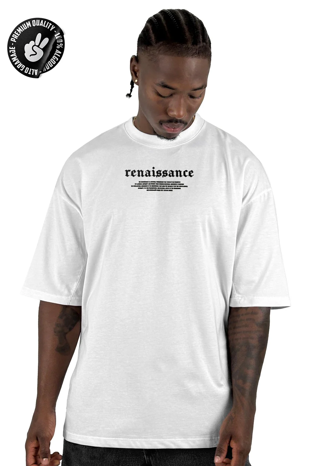 Oversize Blanca Renaissance Alto Gramaje - Image 2