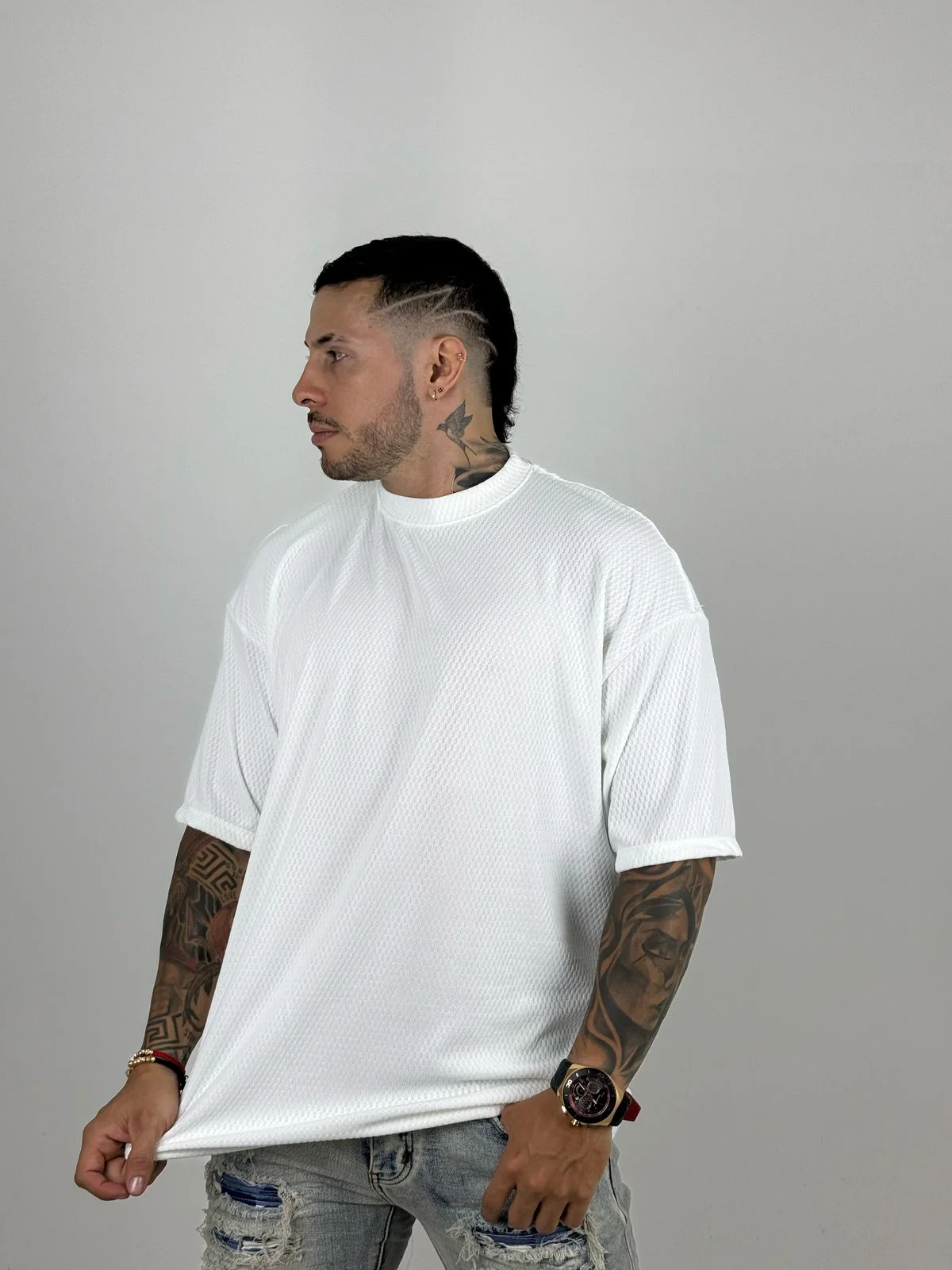 Oversize Texturizada Crudo