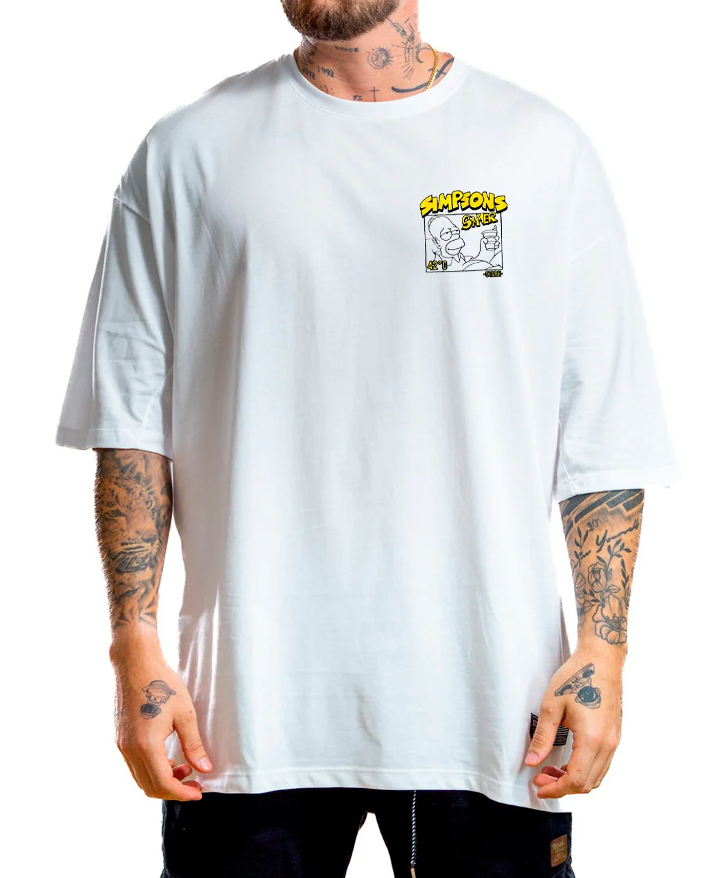 Oversize Blanca The Simpsons Summer - Image 2