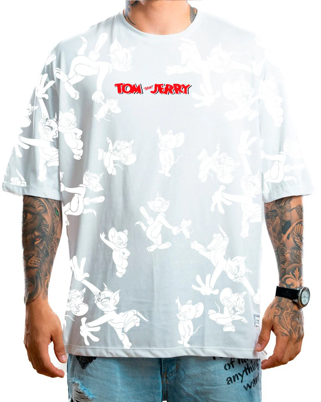 Oversize blanca tom