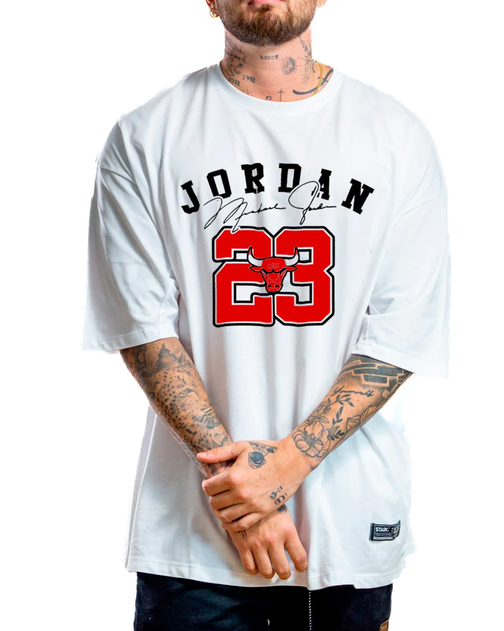 Oversize  blanco Jordan 23 - Image 2