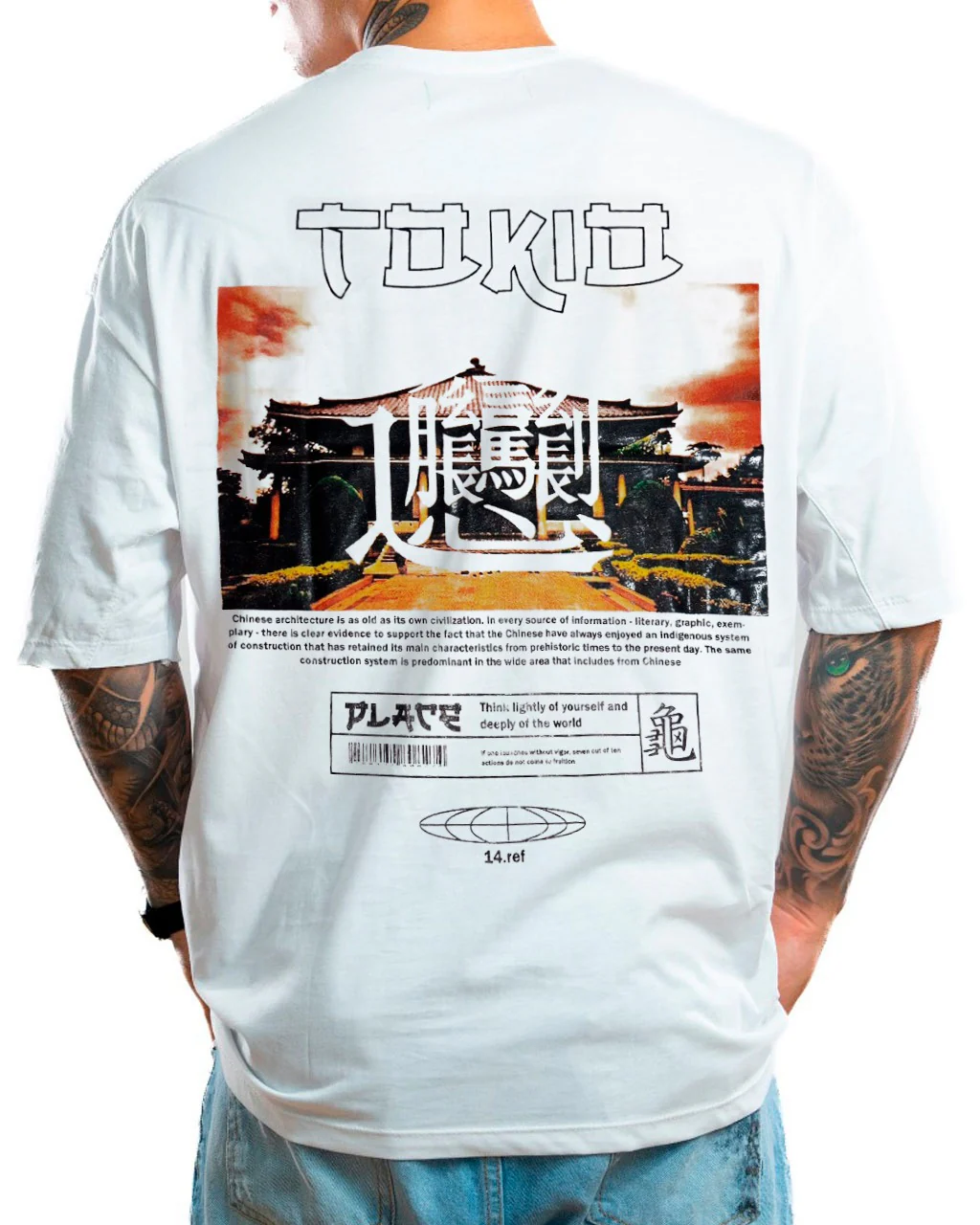 Oversize blanco tokyo