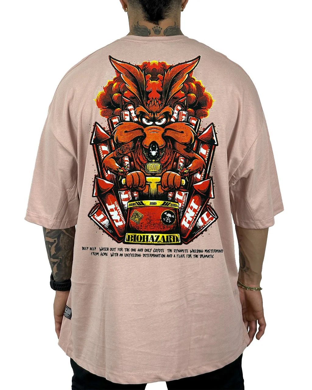 Oversize cafe warner coyote alto gramaje