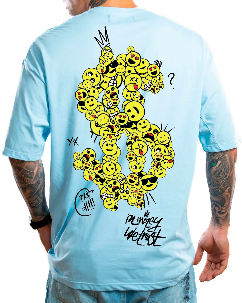 Oversize cielo money caritas