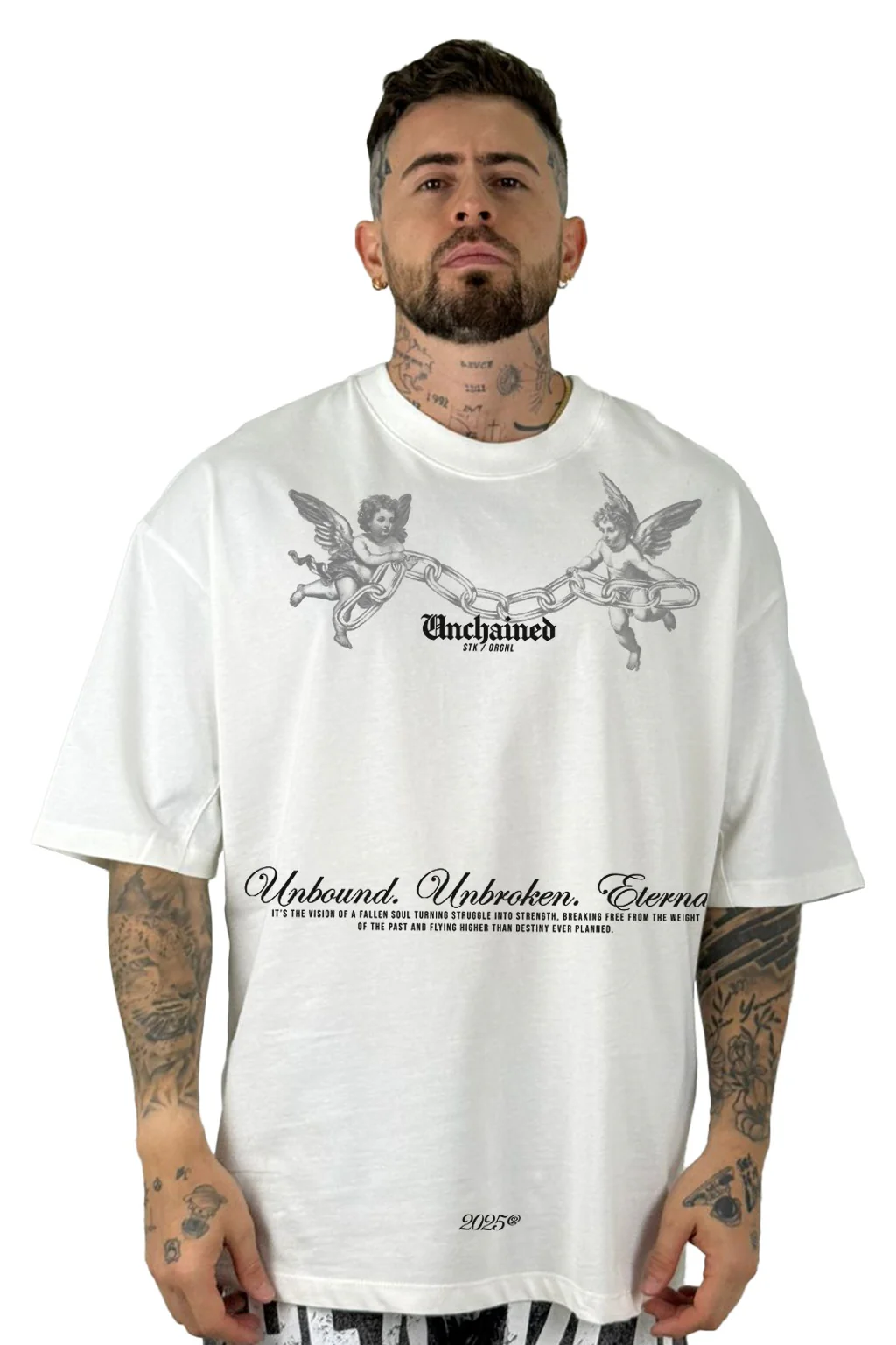 Oversize Color Crudo Unchained Alto Gramaje