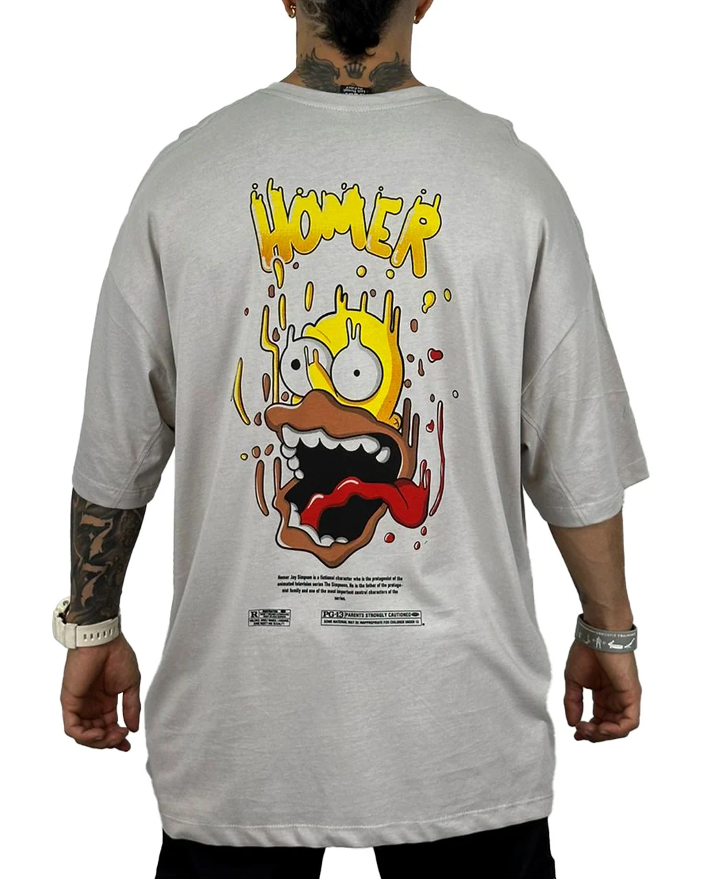 Oversize Color Plata Homer STK