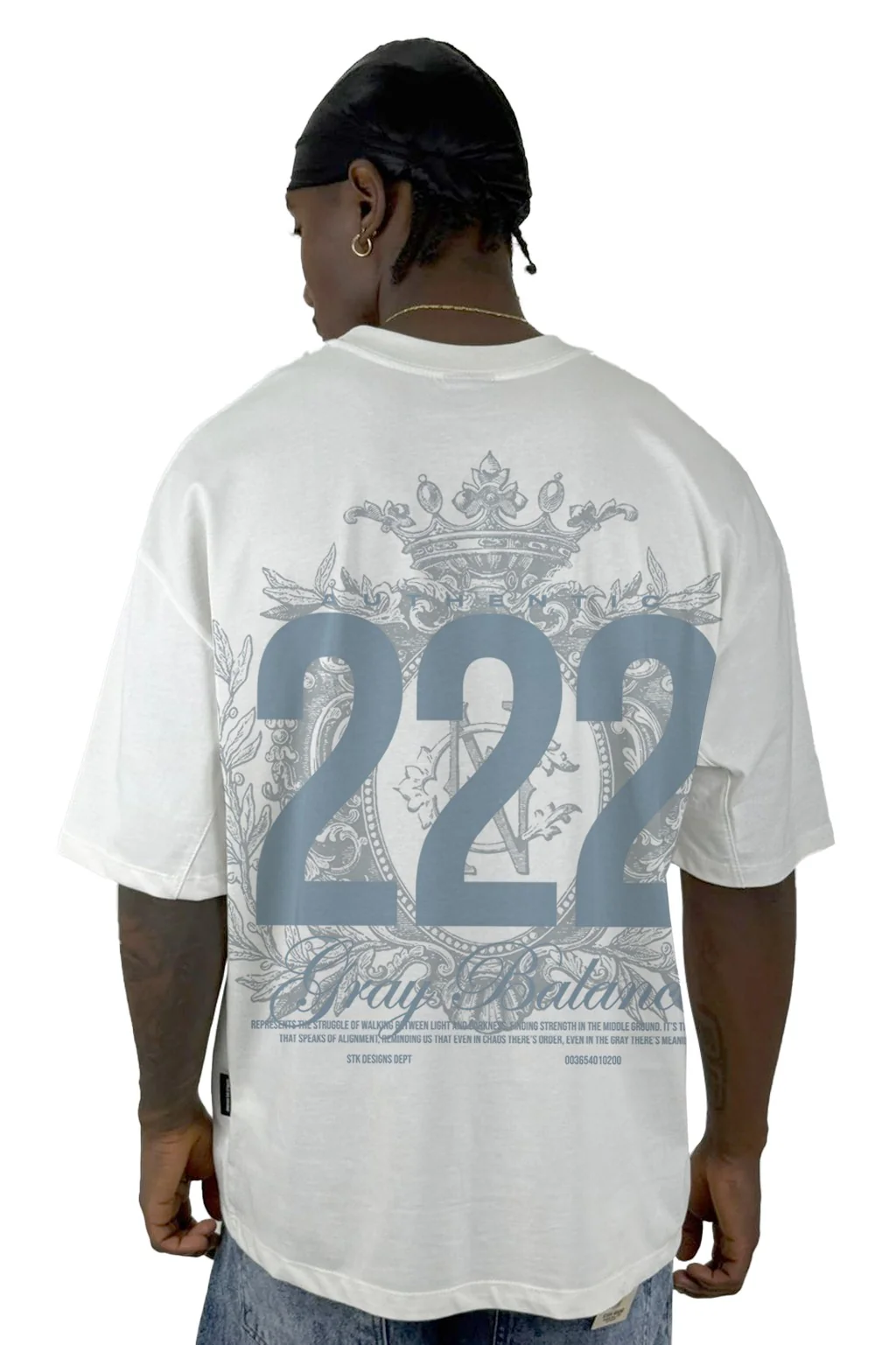 Oversize crudo 222 gray balance
