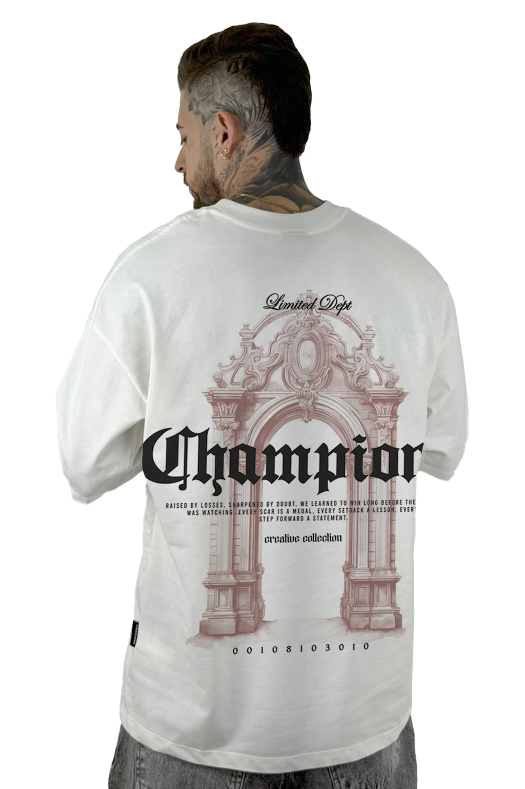 Oversize Crudo Champions Alto Gramaje