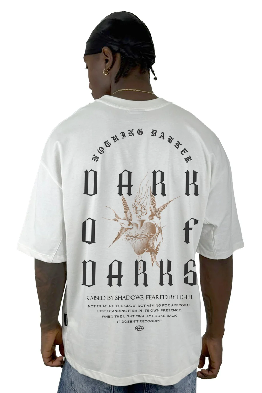 Oversize Crudo Dark Of Darks Alto Gramaje