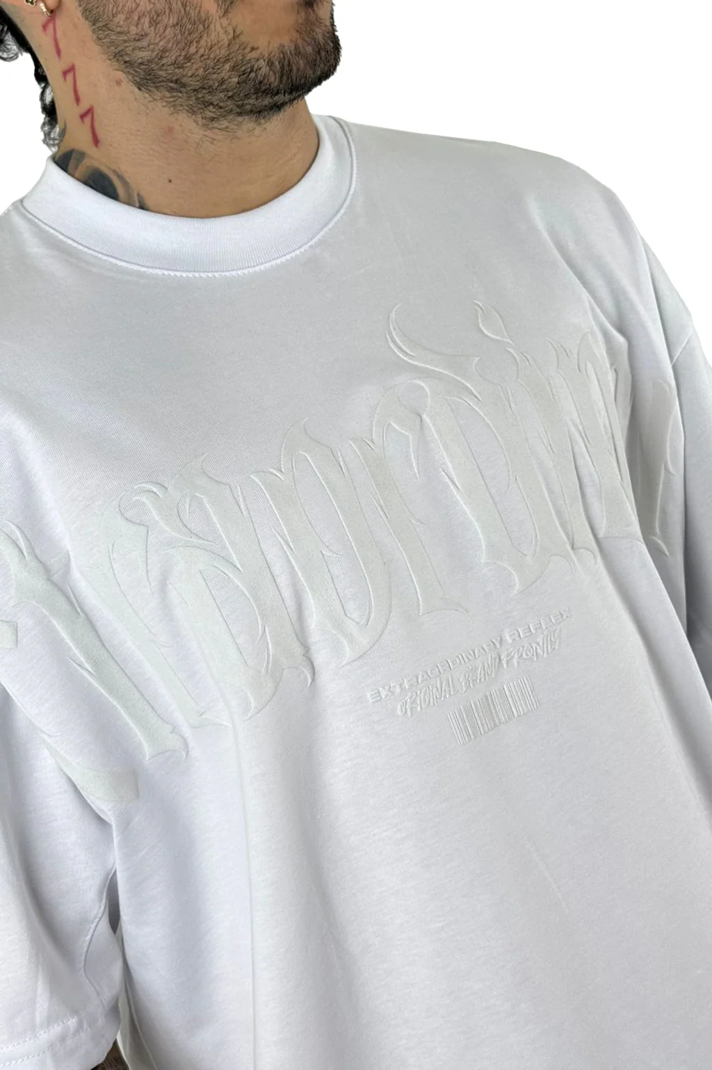 Oversize extraordinary blanco alto gramaje - Image 2