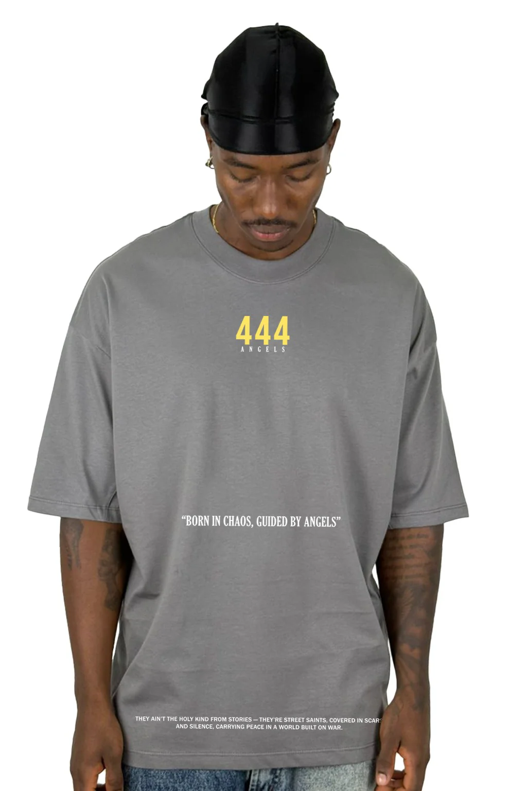 Oversize Gris Angels 444 Alto Gramaje - Image 2