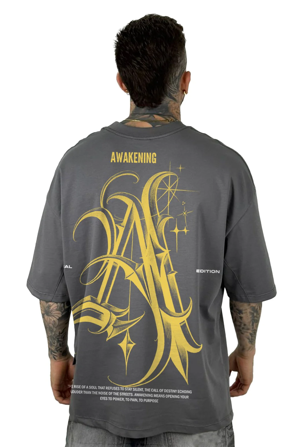 Oversize Gris Awakening A Alto Gramaje - Image 2