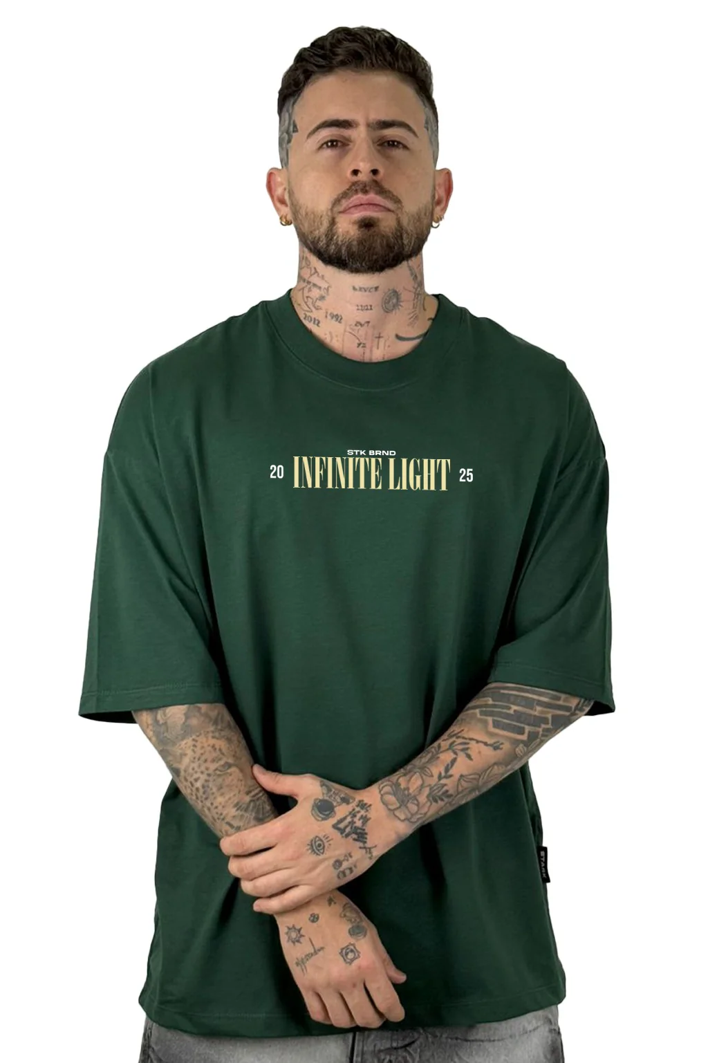 Oversize Verde Infinite Light alto gramaje - Image 2