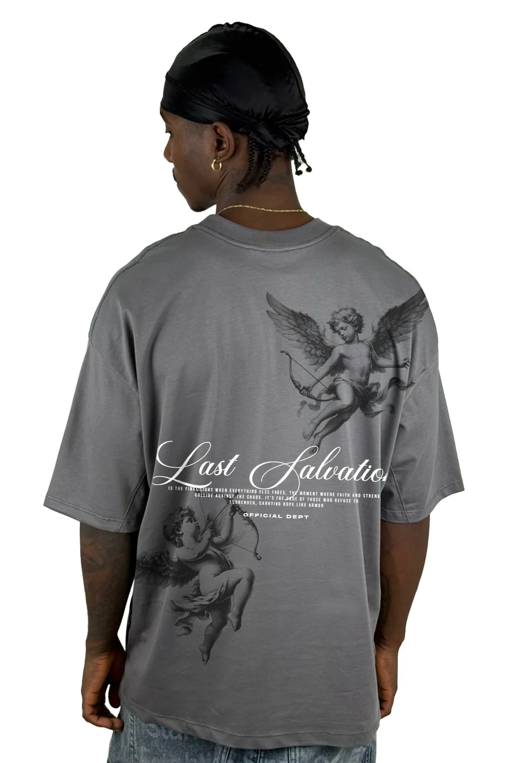 Oversize Gris Last Salvation Alto Gramaje