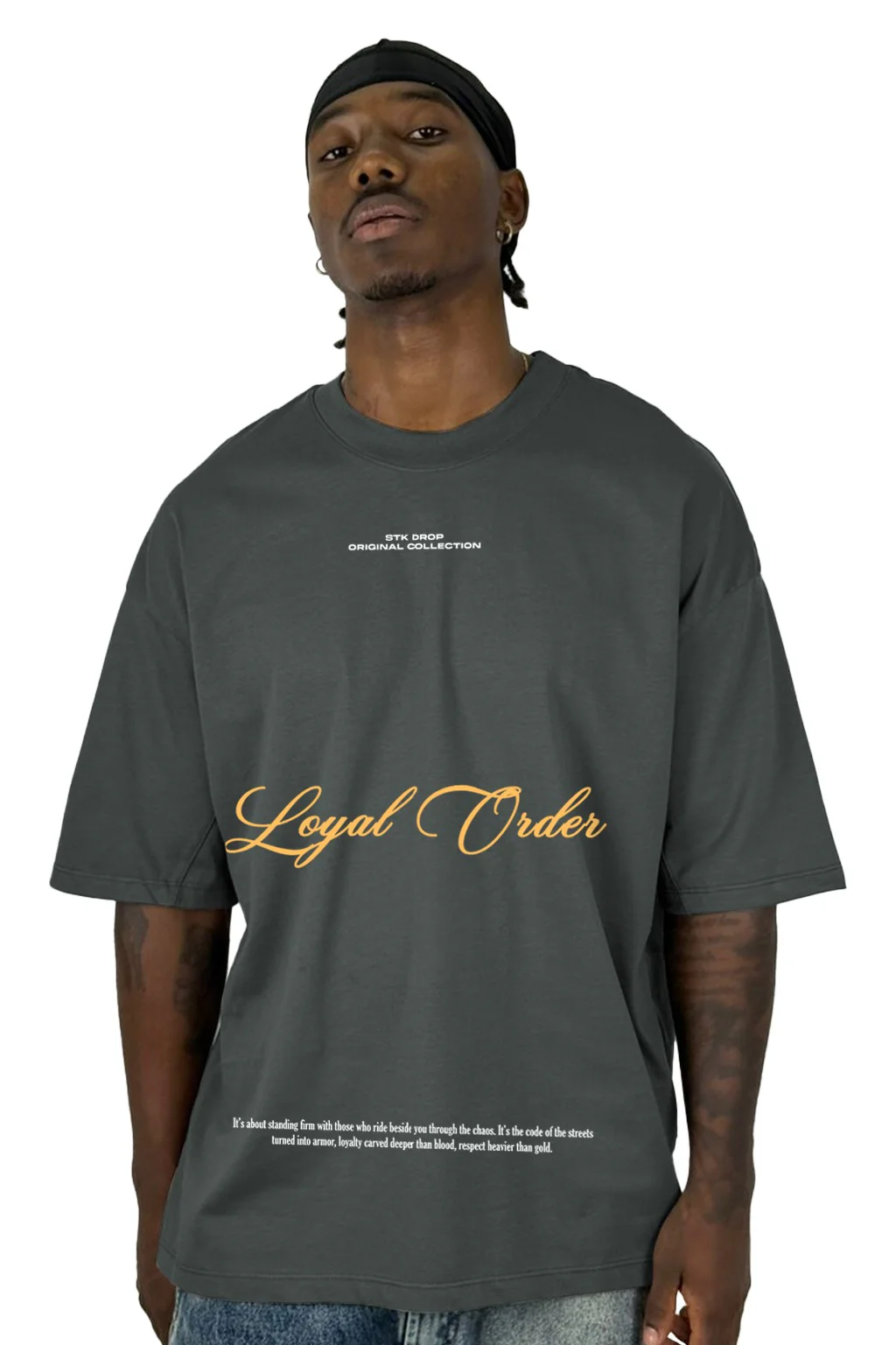 Oversize gris loyal order - Image 2