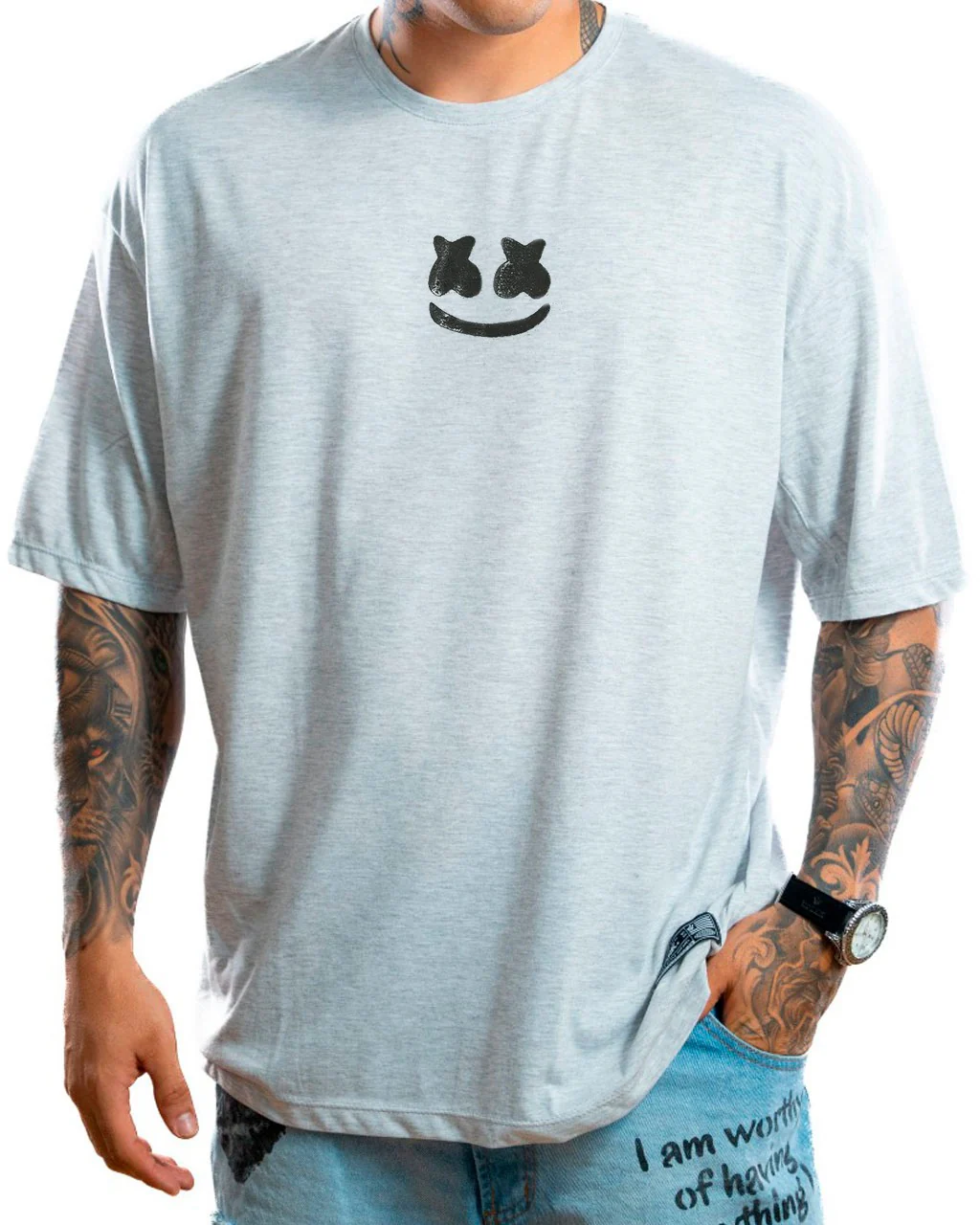 Oversize gris marsh