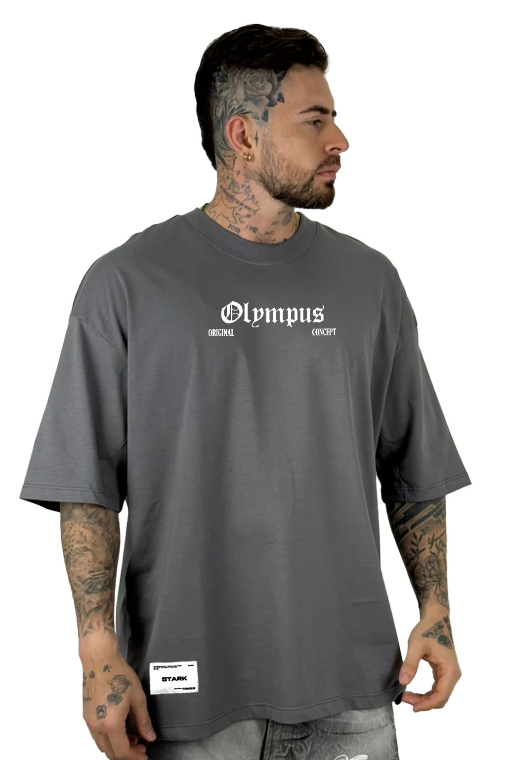 Oversize Gris Olympus Alto Gramaje - Image 2