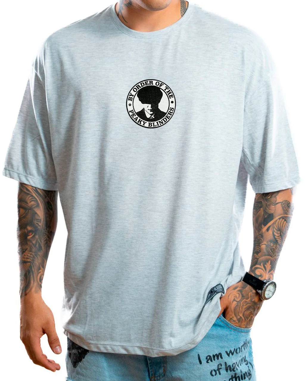 Oversize gris shelby thomas - Image 2