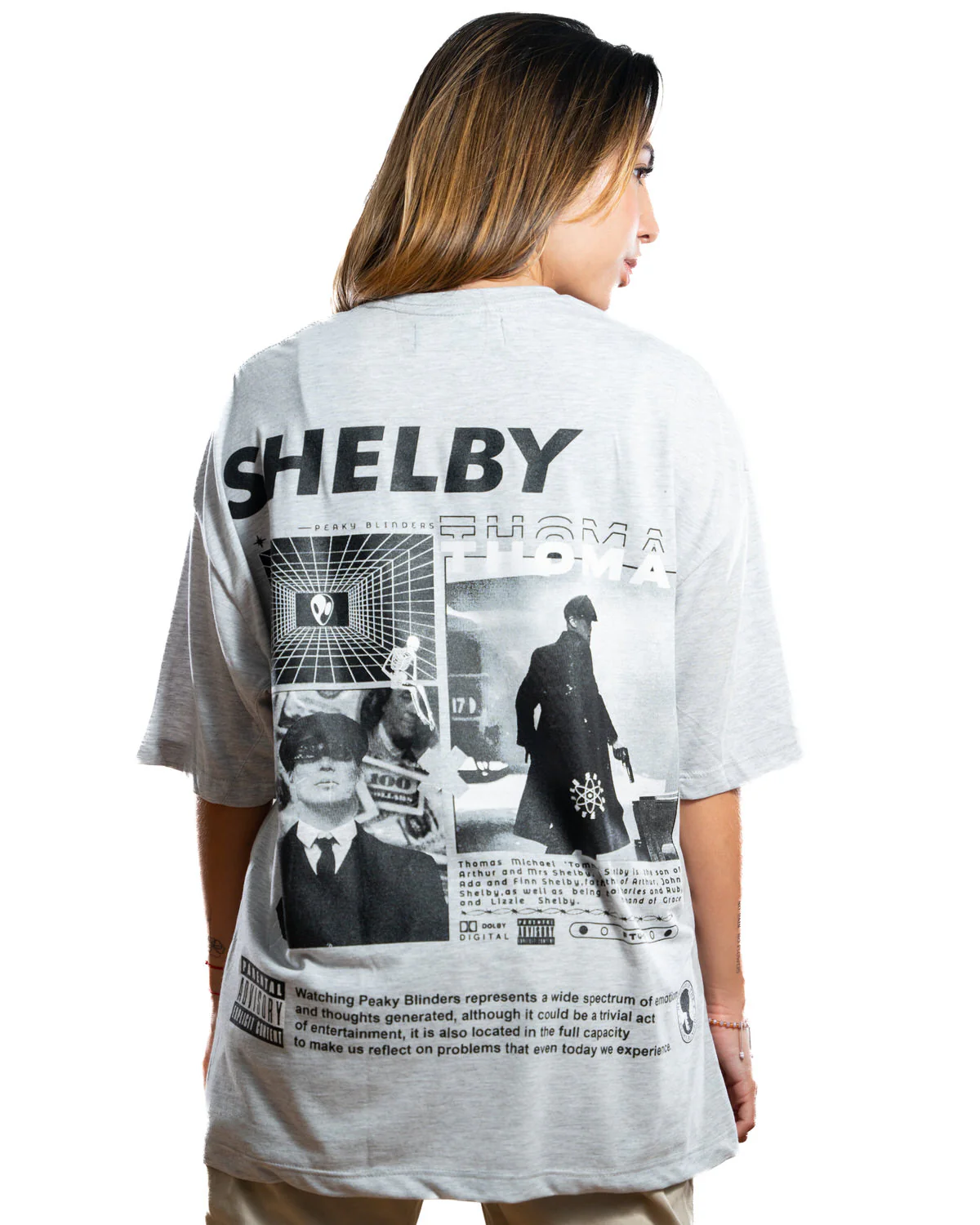 Oversize gris shelby thomas - Image 3