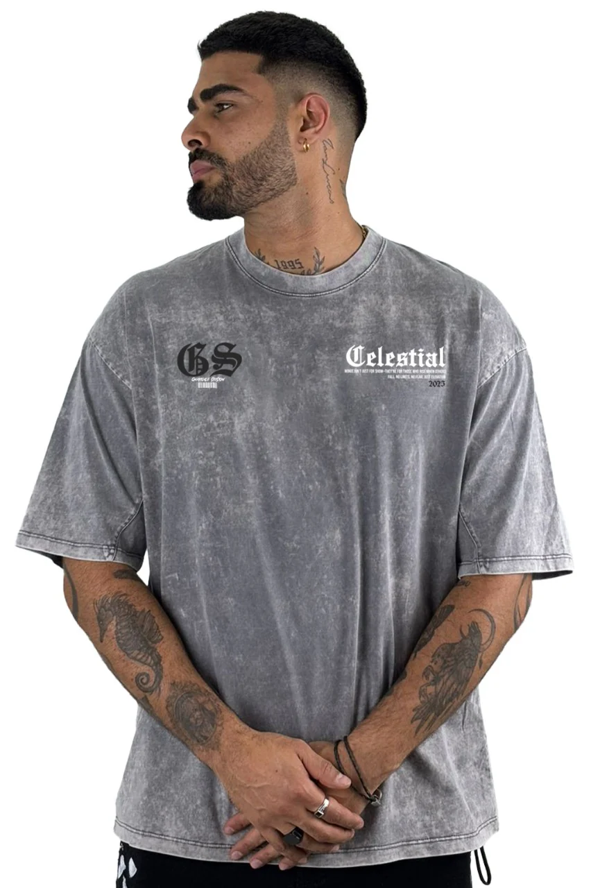 Oversize Gris Sky Celestial - Image 2
