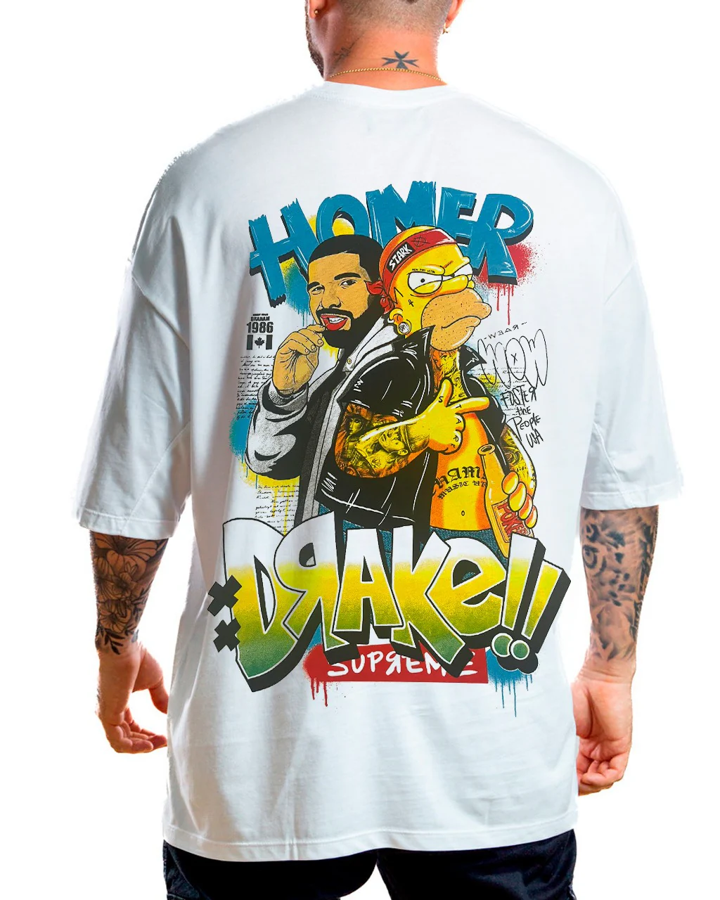 Oversize Homero Drake Blanca