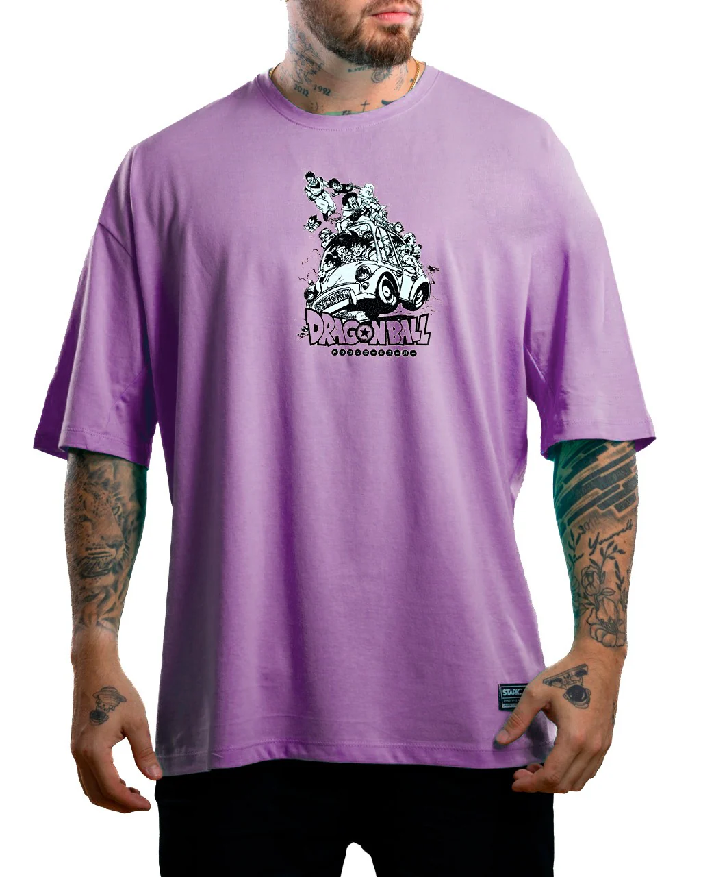 Oversize lila dragon ball