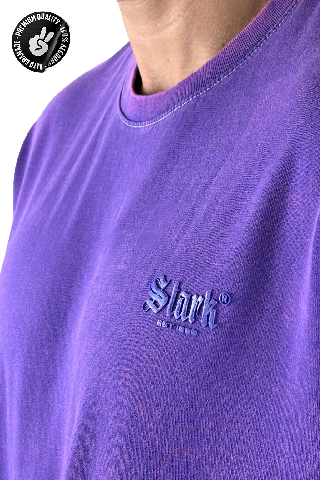 Oversize Lila Stark Alto Gramaje SKY - Image 2