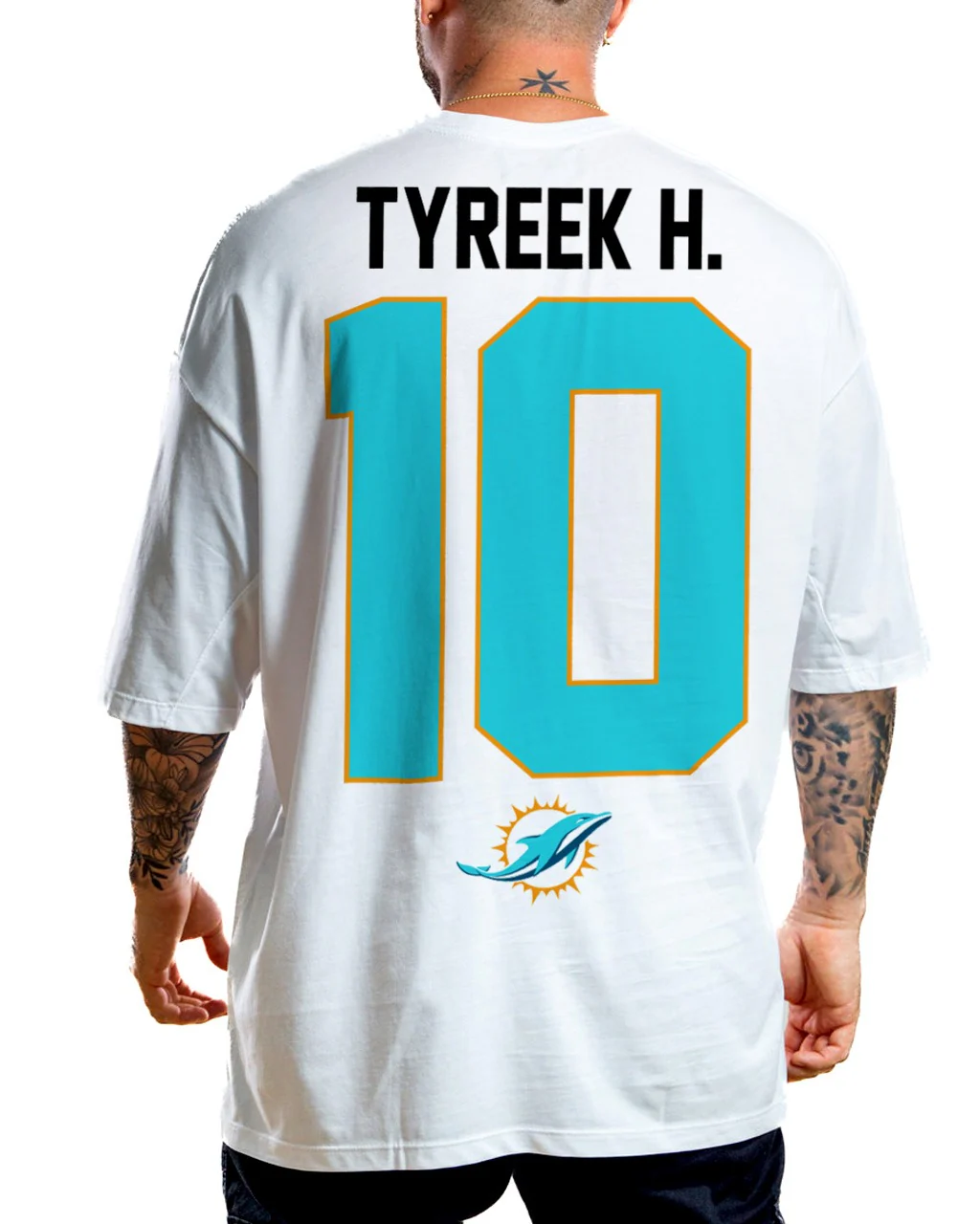 Oversize Blanca  Miami NFL 10 - Image 2