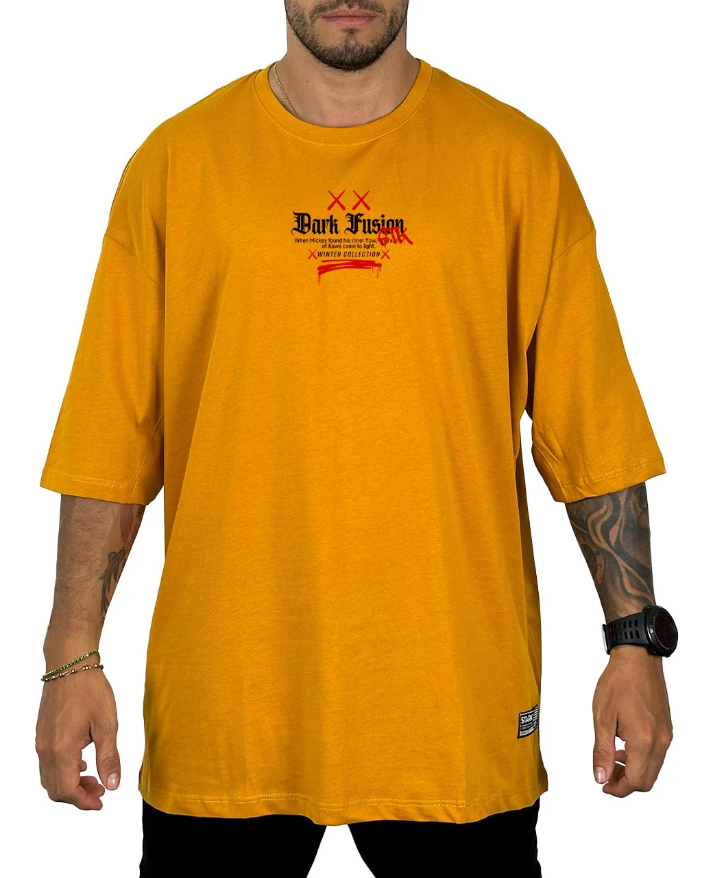 Oversize  mostaza dark fusion - Image 2