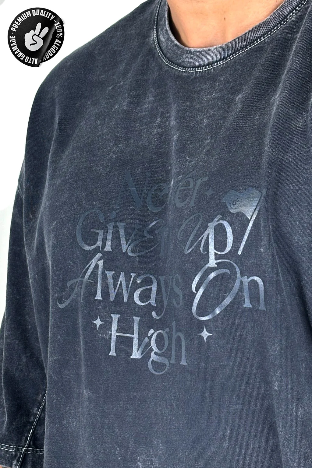 Oversize Negra Alto Gramaje Never Given  SKY - Image 2