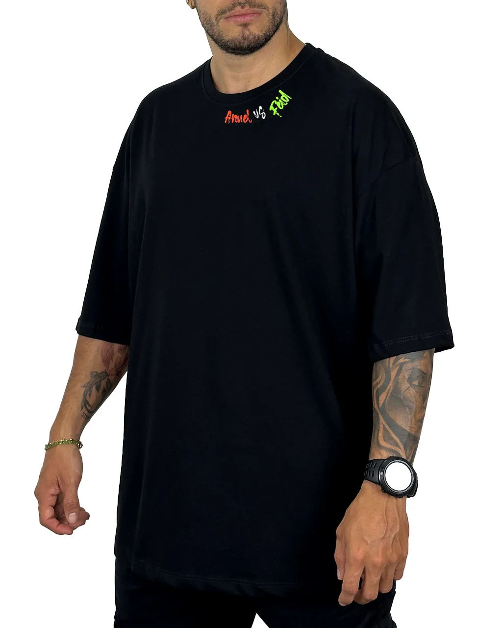Oversize Negra Anuel Vs Feid - Image 2