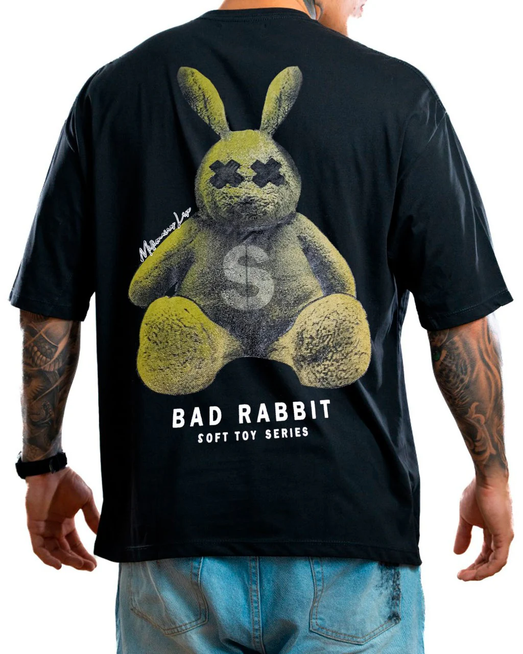 Oversize negra bad rabbit - Image 2