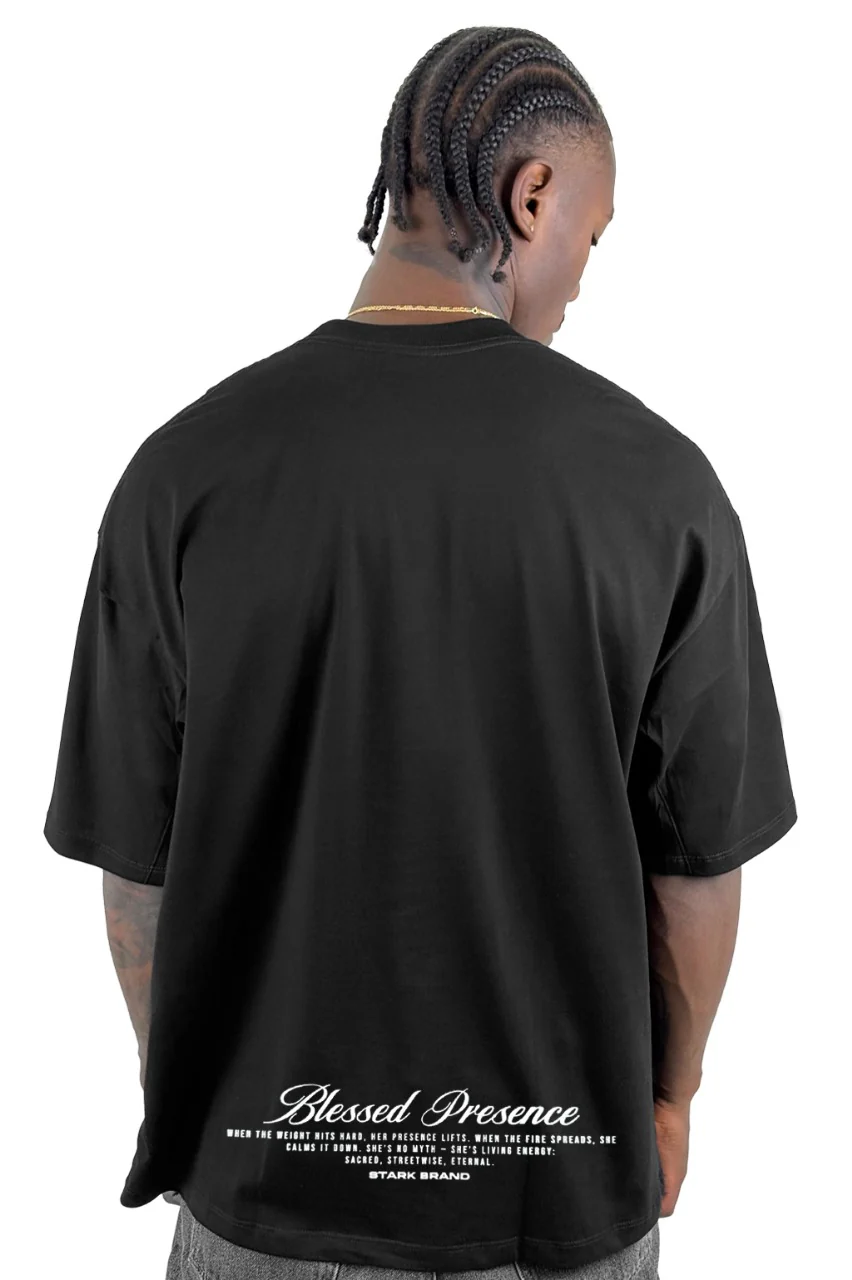 Oversize Negra Blessed Presence Alto Gramaje - Image 2