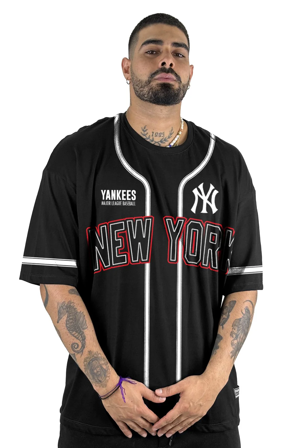 Oversize Negra Bronx Bombers 99 - Image 2