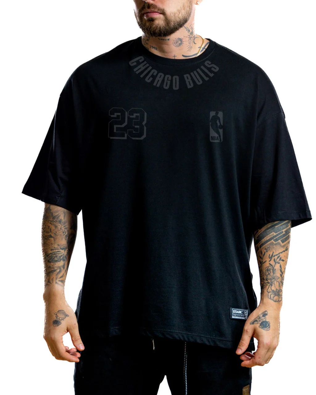 Oversize Negra Chicago Bulls 23 - Image 2