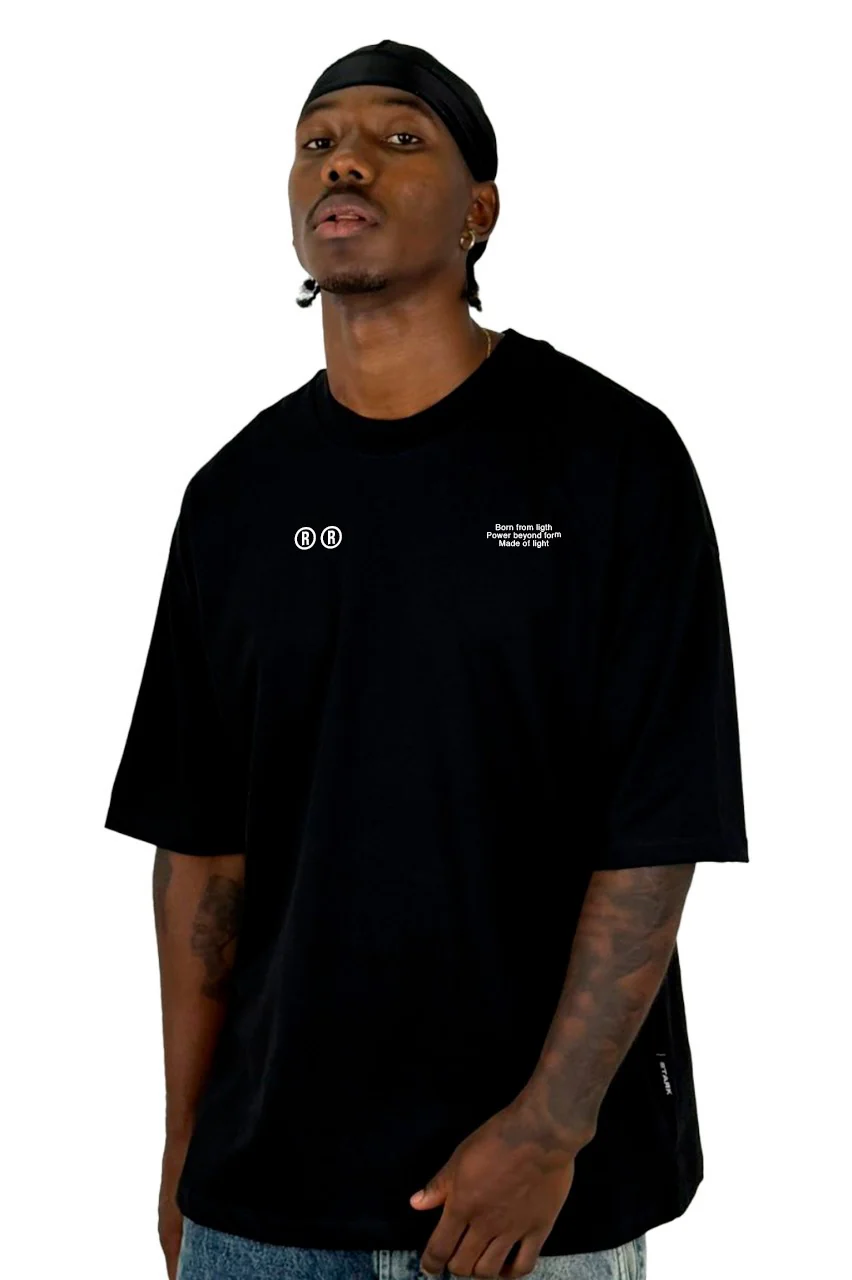 Oversize Negra DIVINE alto gramaje - Image 2